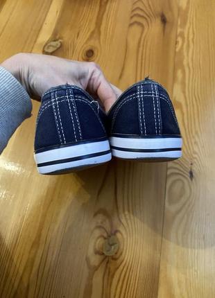 Tu мокасины-кеды синего цвета, в очень хорошем состоянии.