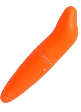Вибратор массажер дельфин для стимуляции точки g - оранжевый