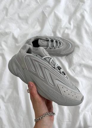 Женские кроссовки adidas ozelia grey уценка