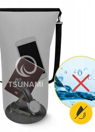 Гермомішок tsunami dry pack 20 л водозахисний ts0145 фото