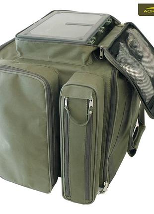 Рибальська сумка коропова (2 коробки, 8 котушок і аксесуари) acropolis рск-2