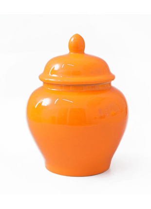 Чайниця ваза багатства помаранчева 700мл.