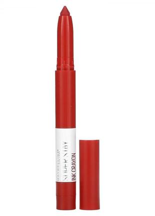 Помада карандаш maybelline superstay ink crayon тон 451 фото