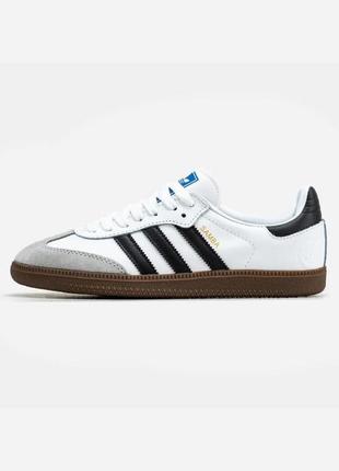 Adidas samba white black