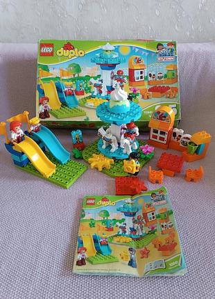 Конструктор lego duplo семейный дом 10835
с коробкой