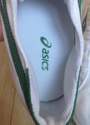 Белые кеды asics р 47 5