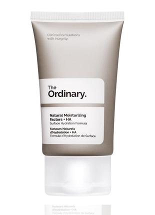 Увлажняющий крем с гиалуроновой кислотой the ordinary natural крем moisturizing factors + ha 30 мл