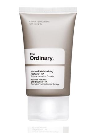 Увлажняющий крем с гиалуроновой кислотой the ordinary natural moisturizing factors + ha 30 мл