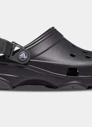 Крокси crocs all terran clog sport casual літні пляжні нові оригінал темні6 фото