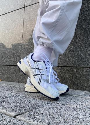 Asics gel-1130 white/black/beige