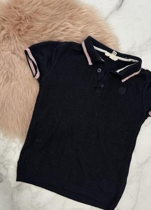 Стильная вязаная футболочка поло river island, поло, футболка