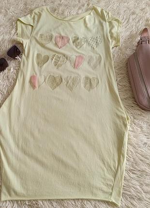 Сукня жіноча лимонна італія