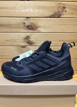 Кросівки adidas terrex gore-tex black grey1 фото