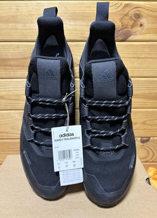 Кросівки adidas terrex gore-tex black grey2 фото