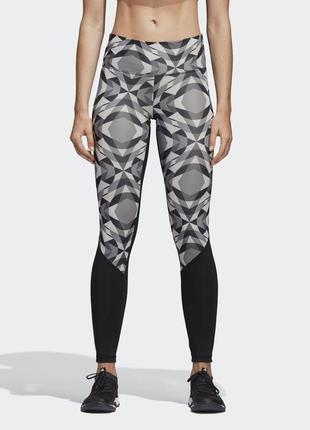 Лосины, леггинсы adidas wanderlust high-rise printed yoga