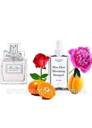 Miss dior blooming bouquet 110 мл - духи для женщин (мест диор блуминг букет) очень устойчивая парфюмерия