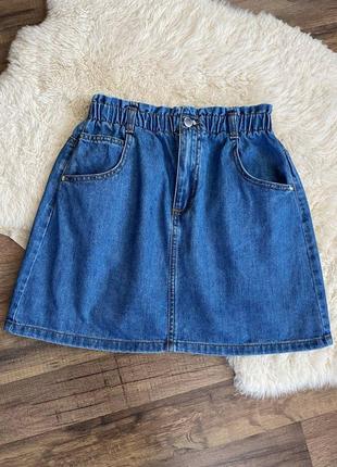 F&amp;f подростковая джинсовая юбка2 фото