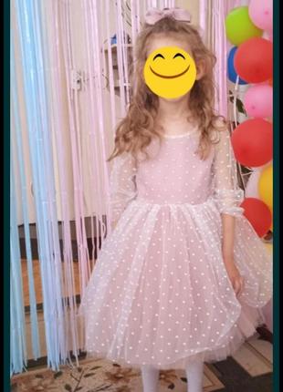 Сукня  платячко для дівчинки 110ріст на випускний святкова