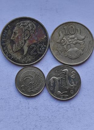 Набір монет кипру