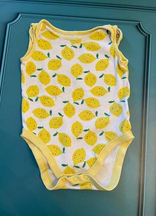 Бодік лимончики 74 розміру 3687