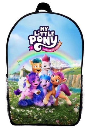 Рюкзак мой маленький пони детский (gear bag my little pony mini 04) черный, 29 х 21 х 9 см