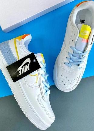 Жіночі кросівки nike air force shadow white