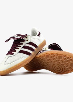 Кросівки adidas samba pony tonal wales bonner "cream white"