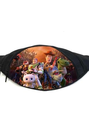 Поясная сумка бананка история игрушек (gb ts 07) gear bag черная