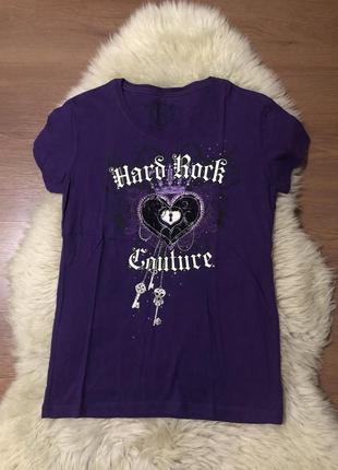 Брендова котонова футболка hard rock couture