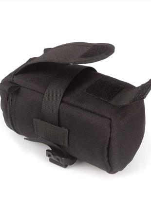 Кофр захисний, чохол, футляр, сумка для об'єктива, розмір s - 90 х 80 - чорний (код tbd0594642101a)3 фото