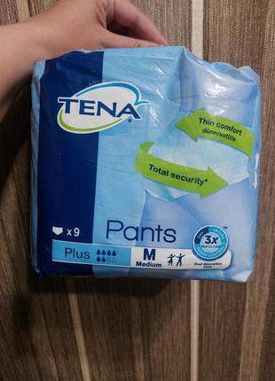 Подгузники трусики урологические tena plus medium 9шт