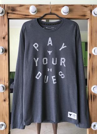 Лонгслив under armor rock project “pay your dues”3 фото