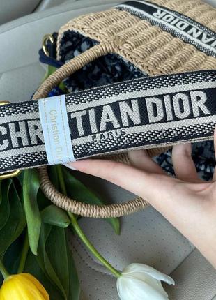 Сумка корзины в стиле christian dior4 фото