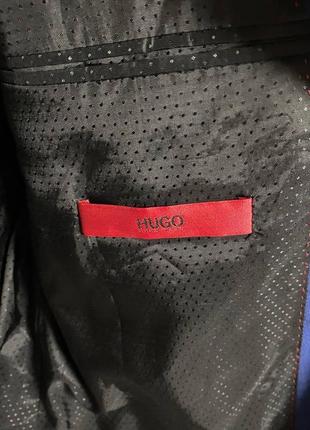 Піджак чоловічий синього кольору hugo boss оригінал6 фото