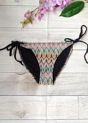 Плавки бикини низ от купальника купальные трусики вязанные