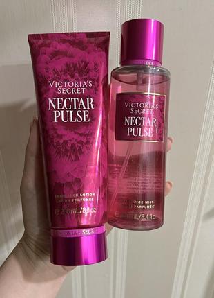 Набор спрей лосьон nectar puls victoria secret