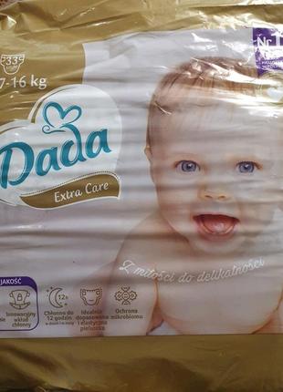 Підгузки памперси дада золоті dada extra care 4