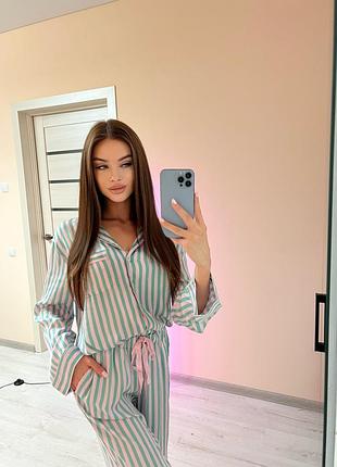 Сатинова піжамка victoria’s secret