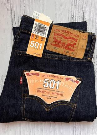 Чоловічі джинси levis 501 – original levi's 501 original fit w30 l32