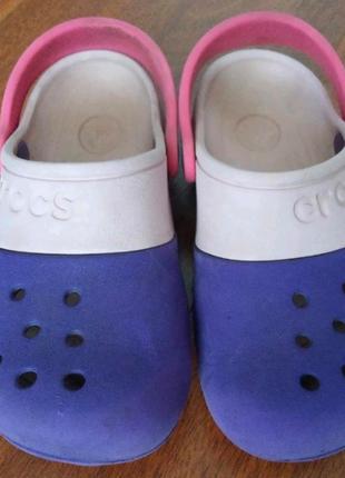 Детские сабо crocs