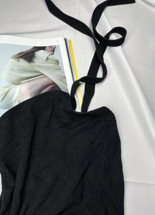 Кофта в рубчик з відкритою спинкою, лонгслів, пуловер, светр, світшот2 фото
