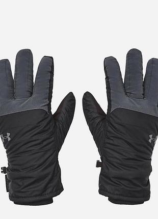 Перчатки ua storm insulated gloves черный муж xl 1373096-001 xl