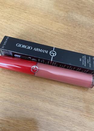 Жидкая помада для губ giorgio armani lip maestro (500 blush)