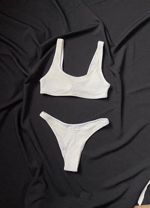 Купальник білий