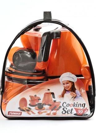 Игровой набор посуды "cooking set" 71504, 39 предметов