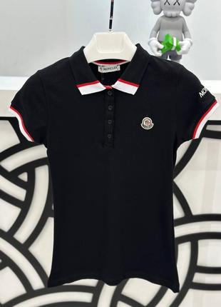 Женское поло moncler