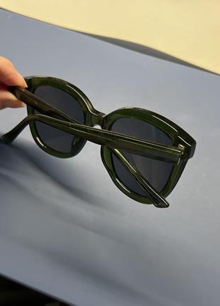 Нові сонячні окуляри темно зелені прямокутні круглі a.kjaerbede massimo cos & other stories10 фото