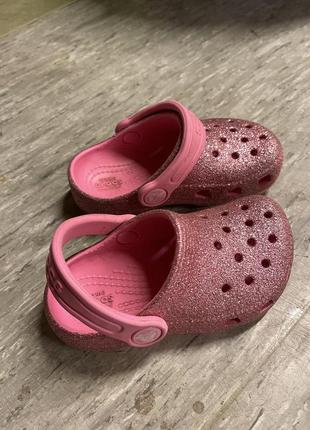 Crocs блискучі2 фото