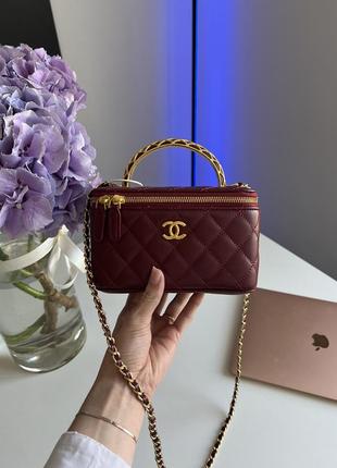 Сумка кейс в стилі chanel шанель