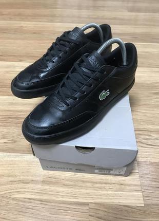 Шкіряні кеди lacoste